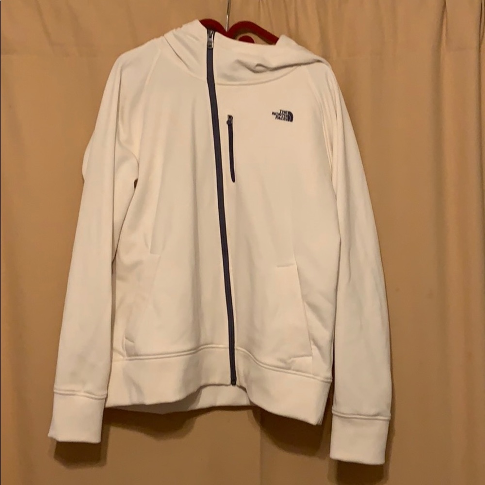 The North Face White Fleece Jacket